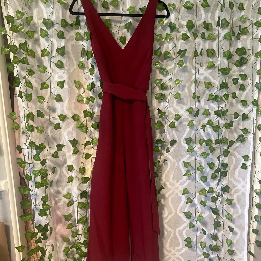 Maroon Sam Edelman Romper (NWT)
